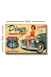 Tablou Kanvas Multicolor 50x70x3 cm - 3