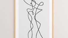 Tablou Ladia Multicolor 33x1.5x48 cm