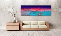Tablou - Lake of Sighs 135x45 cm - 2
