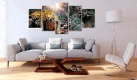 Tablou - Leopard Relaxation 100x50 cm - 2