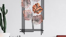 Tablou metalic Daiyu Multicolor 48x87x4 cm