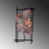 Tablou metalic Daiyu Multicolor 48x87x4 cm - 4