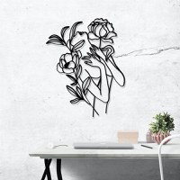 Tablou metalic Elif Negru 40x50 cm - 2