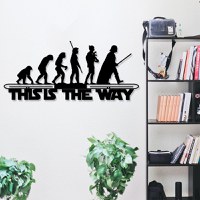 Tablou metalic Evrim Negru 69x30 cm - 2