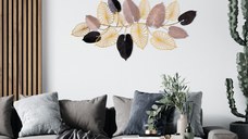 Tablou metalic Furize Multicolor 120x7x61 cm