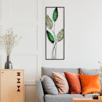 Tablou metalic Timeyi Multicolor 32x90 cm - 3