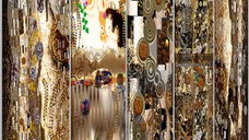 Tablou - Mom with Child (5 Parts) Narrow 200x80 cm