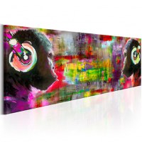 Tablou - Musical Duet 120x40 cm - 1