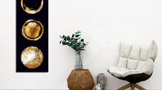 Tablou PC297 Multicolor 30x80 cm