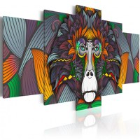 Tablou - Philosopher of the Jungle 200x100 cm - 1