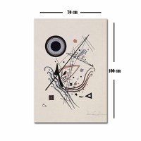 Tablou Rainbow Fusion Multicolor 70x100x3 cm - 4