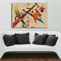 Tablou Rainbow Vista 2 Multicolor 70x100 cm - 1