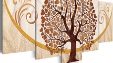Tablou - The Golden Tree of Love 200x100 cm