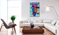 Tablou - Underwater Odyssey 60x90 cm - 2