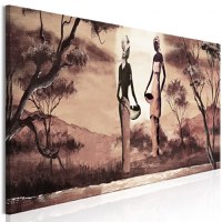 Tablou - Working Women (1 Part) Narrow 120x40 cm - 1