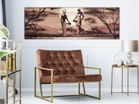 Tablou - Working Women (1 Part) Narrow 120x40 cm - 2