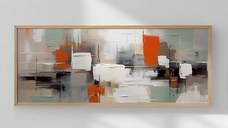 Tablou Zebel Multicolor 120x2x50 cm