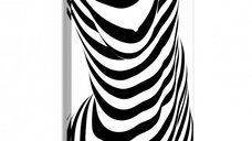 Tablou - Zebra Woman (1 Part) Vertical 60x90 cm