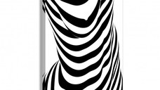 Tablou - Zebra Woman (1 Part) Vertical 60x90 cm