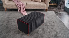 Taburet bancuta Mabel Antracit 80x40x40 cm