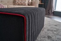 Taburet bancuta Mabel Antracit 80x40x40 cm - 3