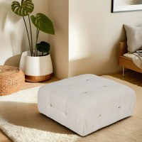 Taburet Bubble Alb - 1