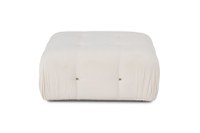 Taburet Bubble Alb - 3