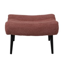 Taburet fotoliu Silla, Pako World, Roz, 68x58x40 cm - 5