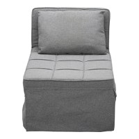 Taburet Grejio, Pako World, Gri, 70x70x45 cm - 4