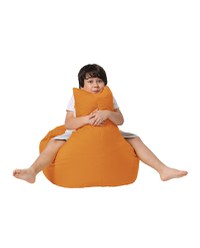 Taburet puf beanbag de gradina Baton Portocaliu - 2