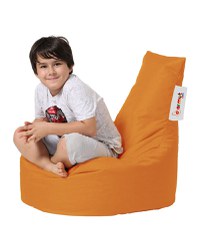 Taburet puf beanbag de gradina Baton Portocaliu - 4