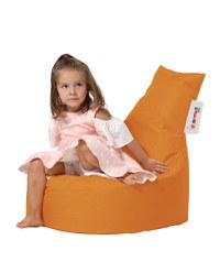 Taburet puf beanbag de gradina Baton Portocaliu - 6