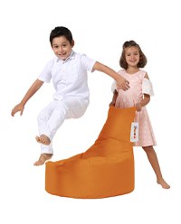 Taburet puf beanbag de gradina Baton Portocaliu - 7