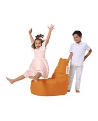Taburet puf beanbag de gradina Baton Portocaliu - 8