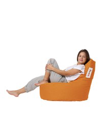 Taburet puf beanbag de gradina Baton Portocaliu - 12