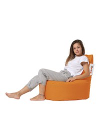 Taburet puf beanbag de gradina Baton Portocaliu - 13