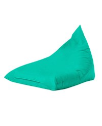 Taburet puf beanbag de gradina Pyramid Turcoaz - 15