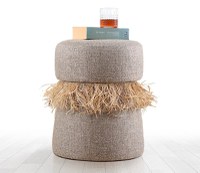 Taburet Rida Gri 45x47 cm - 1