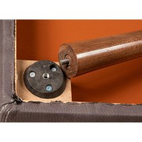 Taburet Urga Verde 46x44x46 cm - 4