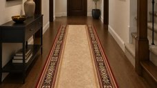 Traversa Bisericeasca Delta Lotos 518 120, Rosu, 150x400 cm