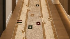 Traversa Lotos Delta 579 110, Crem, 120x200 cm - Eleganta si Versatilitate