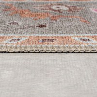 Traversa Una Floral Washable Verde 60x230 cm, Flair Rugs - 3