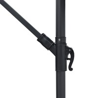 Umbrelă cu suport de grădină Jiopel Bej 3x3x3 cm - 2