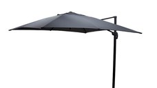 Umbrela de gradina suspendata cu rotatie de 360 de grade Raffaella aluminiu 3x3m antracit