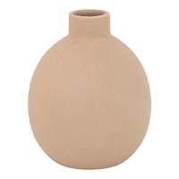 Vaza ceramica Rozerie, Pako World, Bej, 14x14x18 cm - 1
