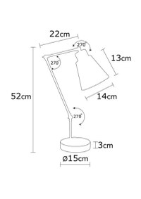 Veioza Manavgat - N-593 Auriu - 3