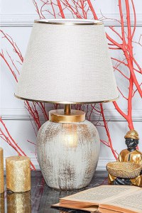 Veioză TM275 Crem 30x18x47 cm - 1