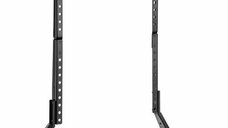 Masa TV Akai pentru display-uri de 23inch-75inch, suport VESA 200x200 - 800x400, capacitate 40kg, inaltime ajustabila 673/735mm, Negru
