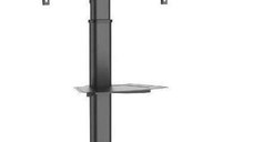 Stand mobil Digitus DA-90370, 70inch, 50kg (Negru)