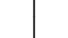 Stand TV mobil Techly ICA-TR60 cu roti, pentru televizoare de 13-50 inch, inaltime ajustabila, capacitate maxima 20kg, Negru